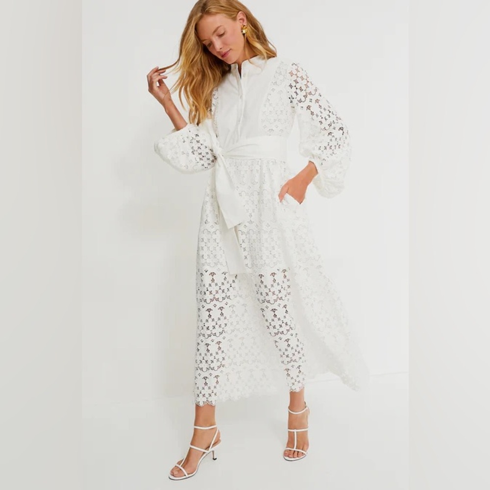 Tuckernuck White Lace Calliope Dress